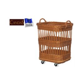 etal-shop.com - Chariot à pains osier buff