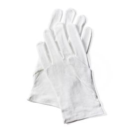 etal-shop.com - Gant de coton blanc Taille M par 24