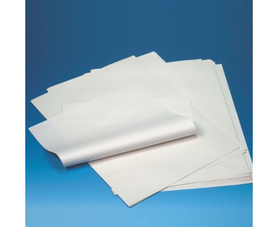 etal-shop.com - Papier d'emballage en cellulose 50 cm x 37,5 cm blanc 1-4 feuilles - par 10 kg