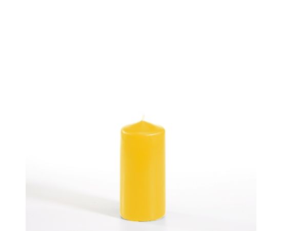 etal-shop.com - Bougie cylindrique D50 mm - 100 mm or jaune par 10