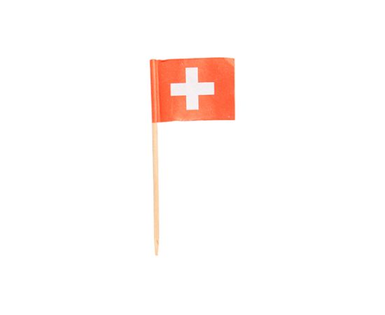 etal-shop.com - Pique décoratif 8 cm ''Switzerland'' par 1000