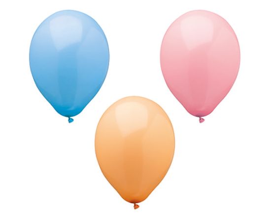 etal-shop.com - Ballon D25 cm couleurs assorties ''Pastel'' par 120