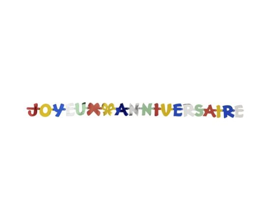 etal-shop.com - Guirlande en lettres 1,9 m "Joyeux Anniversaire" par 10