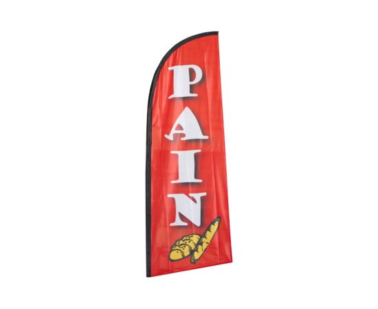 etal-shop.com - Drapeau publicitaire "PAIN" de dimensions 225 x 85 cm