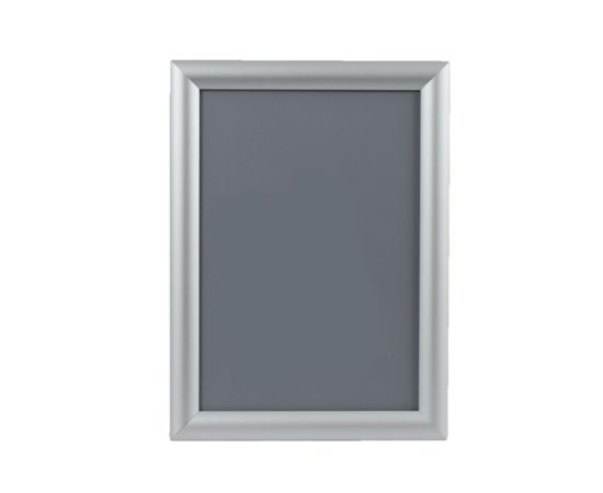 etal-shop.com - Cadre d'affichage clic clac en aluminium, Couleur: Gris, Format: A5