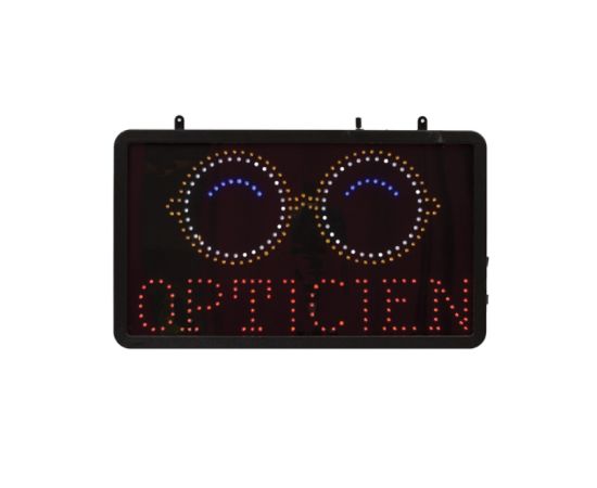 etal-shop.com - Enseigne lumineuse LED intérieur Opticien Binocle